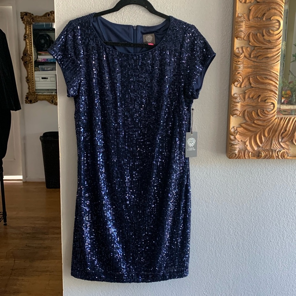 Vince Camuto Sequence Short Sleeve Dress